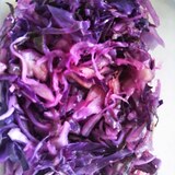 紫キャベツの簡単酢漬け